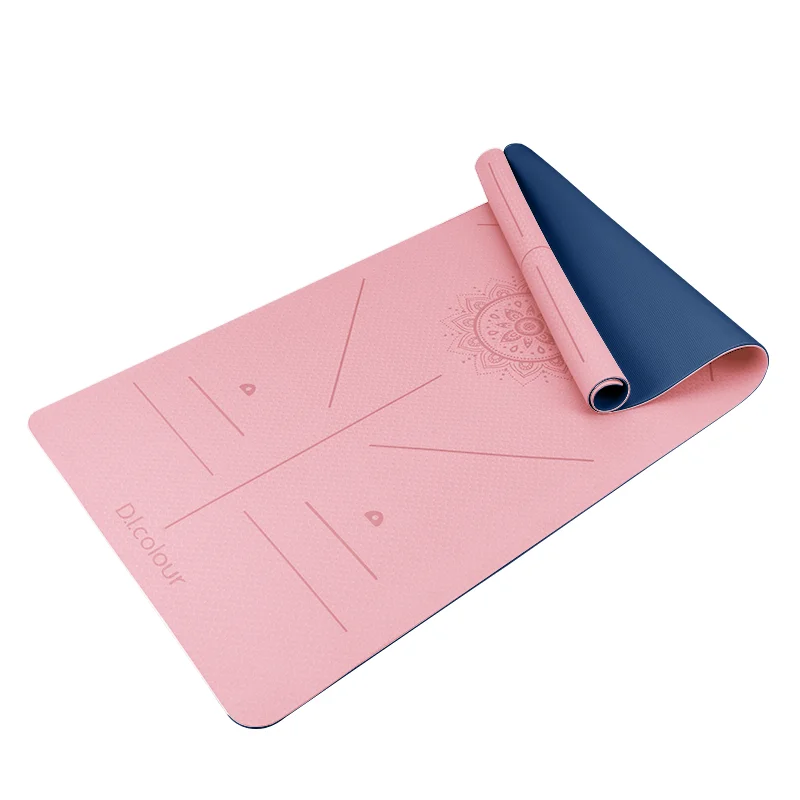 Yoga Mats Widened Thickened Thickness Non-slip 1830*610*6mm Pilates Home Exercises Gym Sports Extra Mat Tasteless Fitness Pad | Спорт и