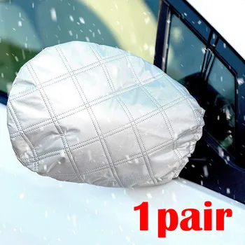 

1Pairs Car Side View Mirror Snow And Ice Cover Winter Fit Most Universal Cars SU