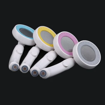 

Hand Shower Head 360 Rotating Switch High Pressure Bathroom Water Booster Spray Adjustable Water Saving Shower Nozzle 4 Colors