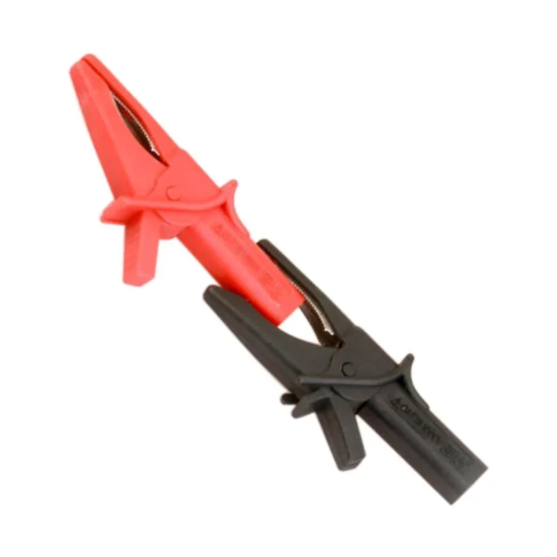 Alligator Clips Test Probes Alligator Clip Adapter Test Cable Test Cable Lead Test Leads Test Clip Crocodile Test Adapter Clip Probe Hantek HT18A Probes Pen Test Alligator Banana Insulated Cable Multimeter Clip Car Battery