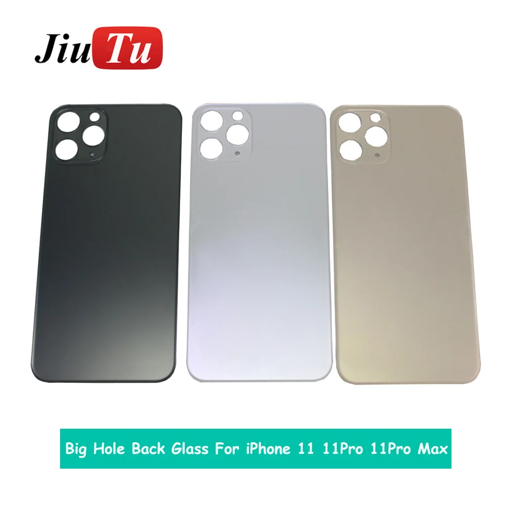 Back Cover Glass Rear Housing For iPhone X 8 Plus XS XSMAX Rear Door Body Assemble Housing with big hole (3)