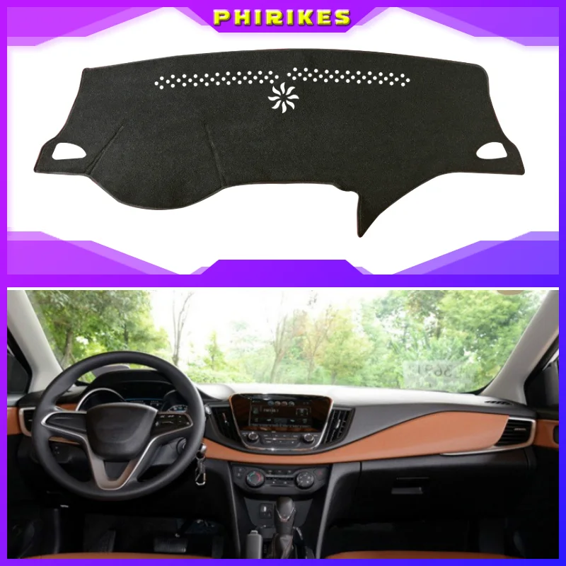 For Chevrolet Cavalier 2019 Dashboard Cover Sun Shade Non-slip Dash Mat Pad Carpet Car Stickers Interior Accessories