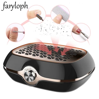 

4500RPM Strong Power Nail Dust Suction Vacuum Cleaner Collector Fan Manicure Machine Dust Collecting Bag Nail Art Manicure Tools
