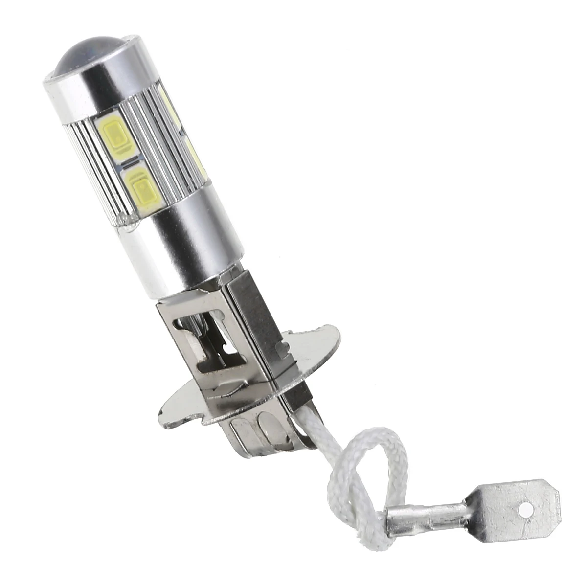 Mayitr 4pcs 12V H3 5630 10SMD LED Car Fog Lamp Super White Auto Driving Brake Light Signal Lamp Bulb for Car Light Source