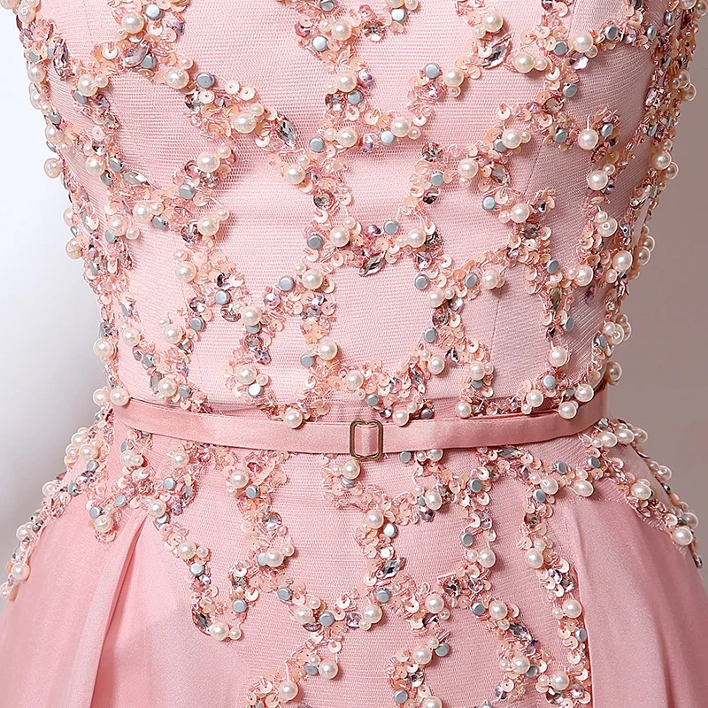 Женское элегантное Кружевное Платье макси с бусинами и жемчугом vestido de festa платье с открытой спиной женский сарафан нарядное платье для принцессы торжественное длинное платье
