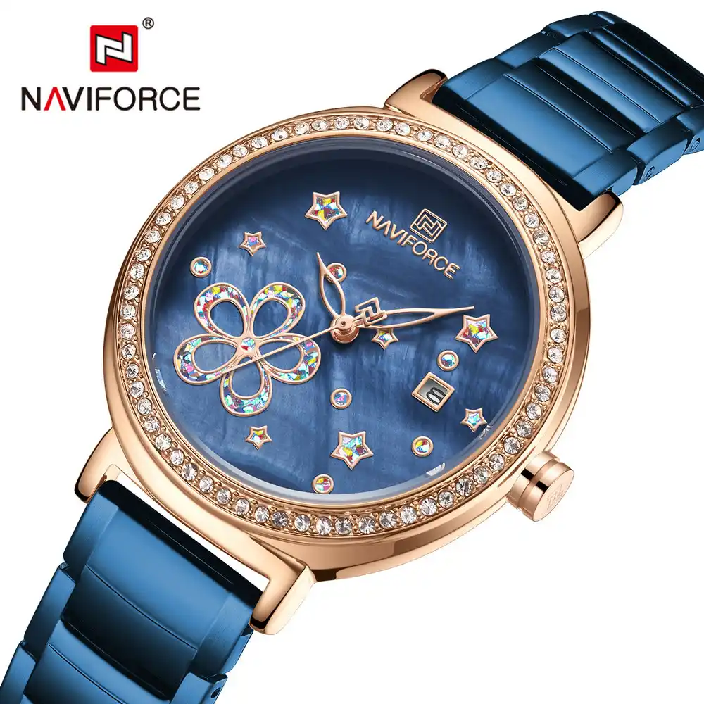 奇跡の再販 腕時計 レディース おしゃれ トップブランド Naviforce ファッション 高級 クォーツ メーカー希望小売価格から30 Off Simplepowersolar Com
