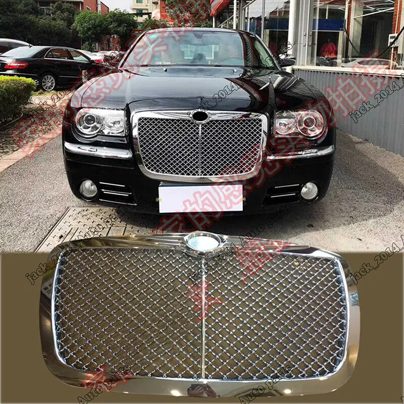 Подходит для Chrysler 300C 2006-2007 решетка гриля с накладкой в виде сот Передняя