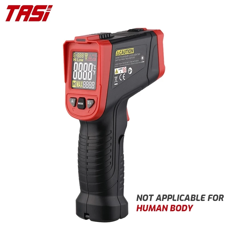 Infrared Thermometer -50-880 Degree Digital Temperature Meter Laser Adjustable Emissivity Thermal Imager | Инструменты