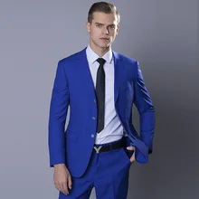 Мужской деловой костюм из двух частей, мужские костюмы, мужские свадебные костюмы для женихов