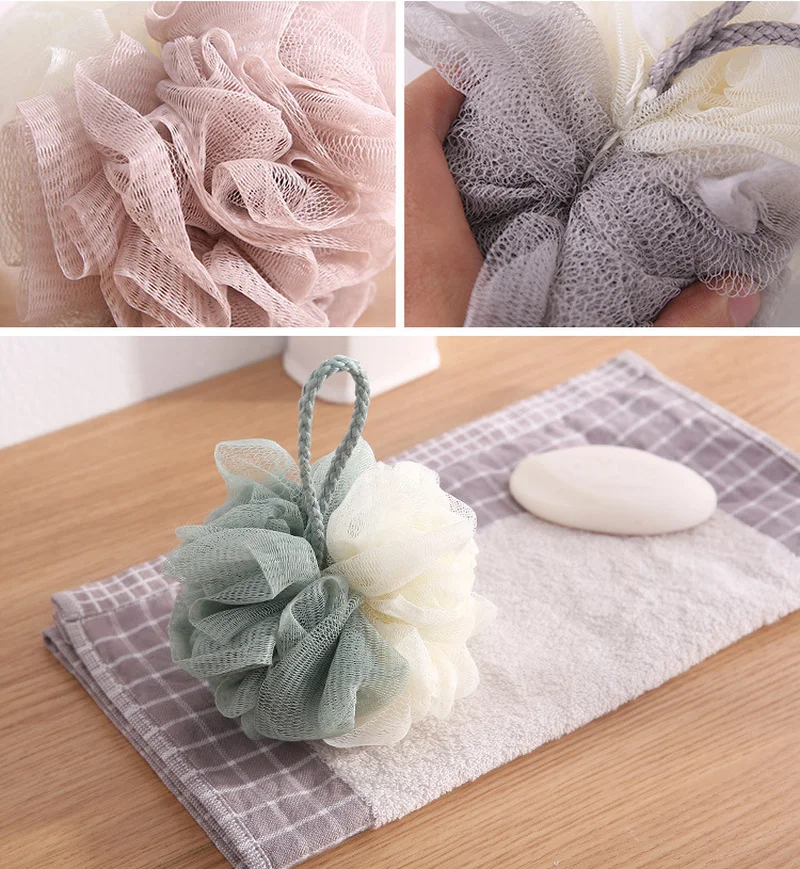 Сетчатая губка Loofah для ванной комнаты 1 шт. аксессуары молочного душа