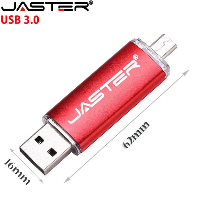 Флэш-накопитель USB JASTER высокоскоростной Флэш-Накопитель Usb 3 0 OTG флэш-накопитель 128