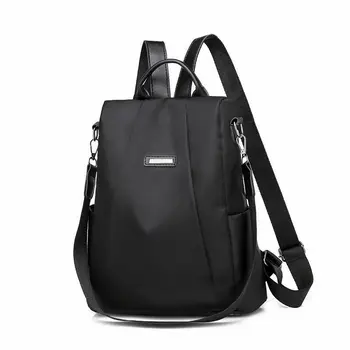 

Women's Men's Backpack Casual Anti-Theft Backpack Oxford Cloth Waterproof Female Shoulder Large Bags