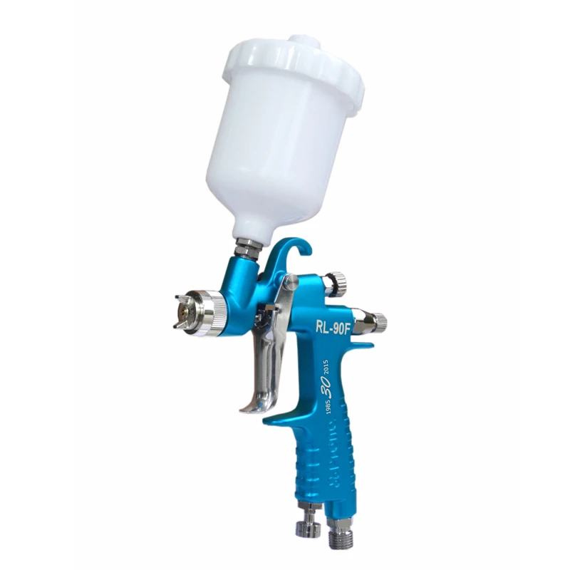 Professional Mini Repair Spray Gun RL-90-F Power Tools Paint Sprayers Nozzle 1.0 HVLP Car Painting Guns with Cup Airbrush | Инструменты