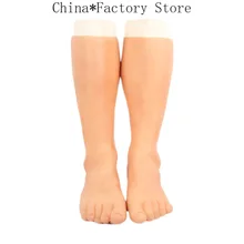 Кожа искусственный силиконовый протез ноги рукав леггинсы крышка шрамы защиты поврежденной кожи цвет