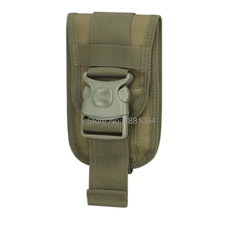 

200pcs/lot Outdoor Tactical Holster Military MOLLE Hip Waist Belt Bag Wallet Pouch Purse Phone Case bag for iPhone 7 6 5
