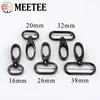 10/20pcs 20/26/32/38mm Metal Bags Strap Buckles Lobster Clasp Collar Carabiner Snap Hook DIY KeyChain Bag Part Accessories ► Photo 3/6