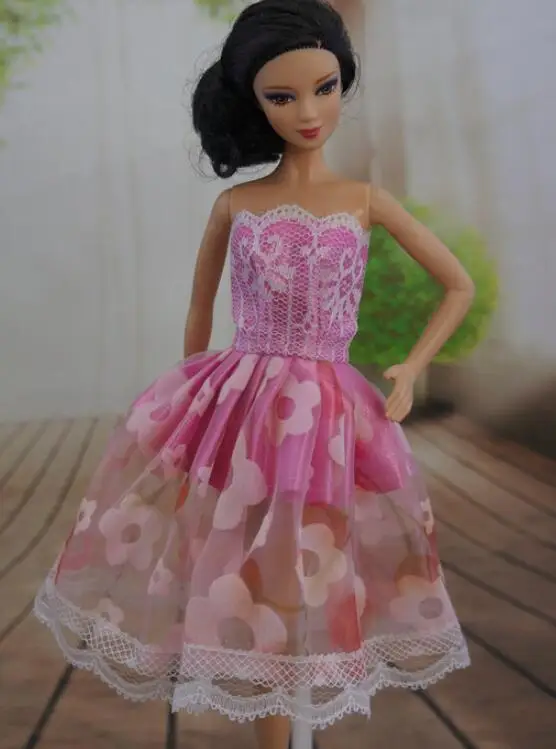

New Quality Doll Toy Dress Girl Toy Doll Handmade Evening Dress Wedding Dress For 29CM Princess Doll Accessories DIY Toys Parts