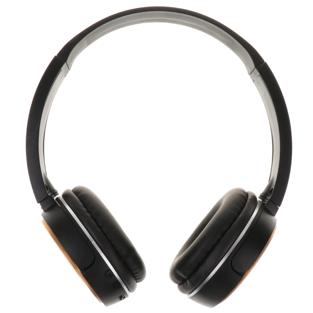 Bluetooth наушники стерео HIFI обновленная версия беспроводные наушники bluetooth-гарнитура Складные стерео игровые наушники с микрофоном - Цвет: Golden