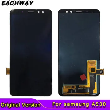 

5.6'' Oled Samsung A530 Lcd Display Samsung A8 2018 A530 A530F/DS LCD Display Touch Screen Digitizer Assembly Replacement Lcd