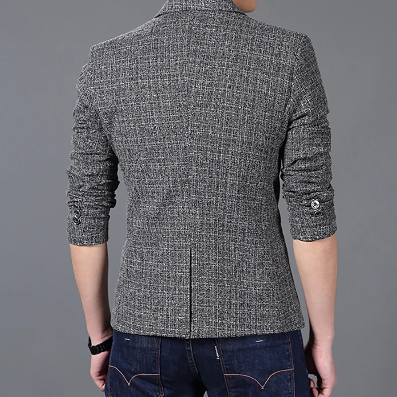 Men's Coats Autumn Jacket Masculino Blazers Men's Suit Jackets Hombre Solid Slim Fit Groom's Clothes Smart Casual Mens Clothes Men's Coats Autumn Jacket Masculino Blazers Men's Suit Jackets Hombre Solid Slim Fit Groom's Clothes Smart Casual Mens Clothes