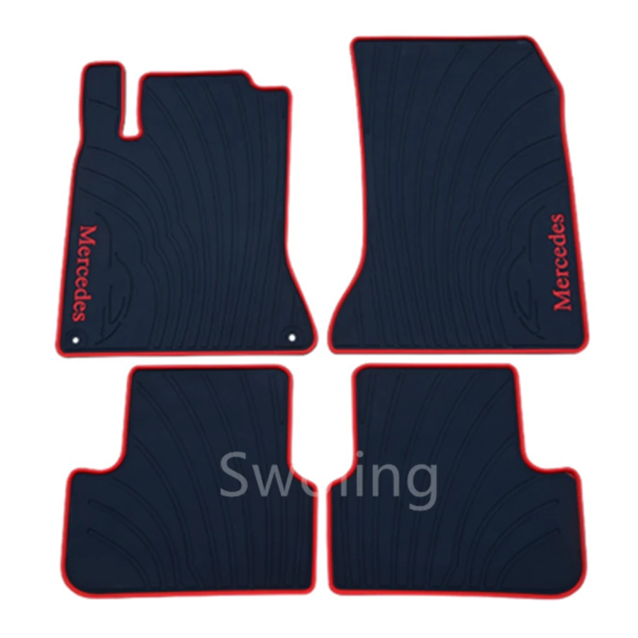 

YJ99 For Mercedes-Benz CLA CLA220 2015 16 17 18 2019 High Quality Anti Skip Latex Durable Carpets Special Rubber Car Floor Mats