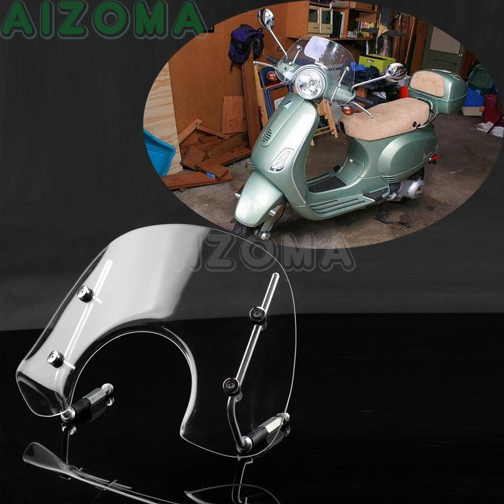 Transparent Scooters Fly Screen Windshield with Bracket For LX150 LX50 LX 50  150 2005 2014 Motorcycle Bolt On Windscreens|Windscreens \u0026 Wind Deflectors|  - AliExpress