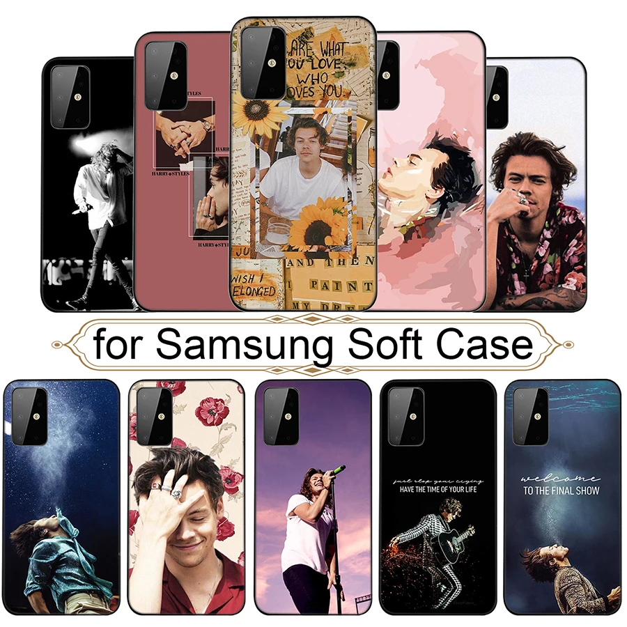 Мягкий чехол для телефона Harry Styles 1D Samsung Galaxy S20 Ultra Note 10 Plus S10 Lite A91 A81 A71 A51 |