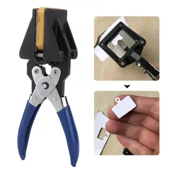 

Professional Tag Cutter Plier Metal Paper Punch Tool Supermarket Stores Use Jeweler Jewelry Equipment Accessory Tag Puncher Tool