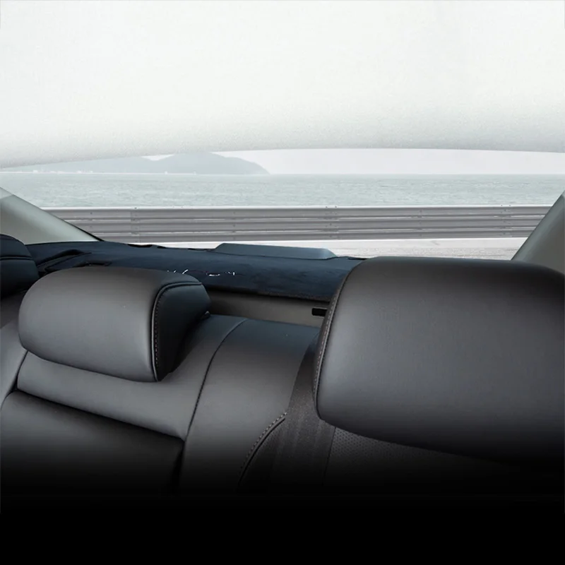 Защитный коврик для приборной панели автомобиля, защита от солнца на заднее стекло, полиэстер, внутренний ковер для Mazda 3 Axela 3