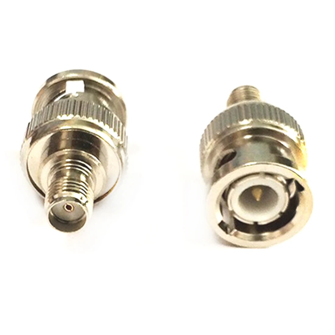 1pc BNC  Male Plug to SMA  Female Jack  RF Coax Adapter Modem convertor Connector  Straight Nickelplated  NEW wholesale