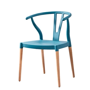 

Nordic creative designer chair new Chinese style back armchair visitor discussion table and chair tea chair solid wood dining ch