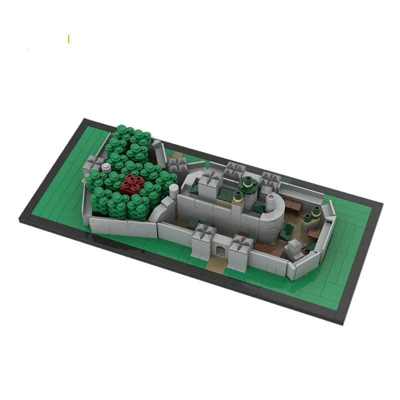 

BuildMOC Game Thrones Movie collection Winterfell Architecture Model Building Blocks Bricks Castle Christmas Toys Gifts