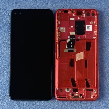 

Original Axisinternational 6.57" For Huawei Honor V30 OXF-AN00 LCD Display Screen Frame+Touch Panel Digitizer For Huawei Nova 6