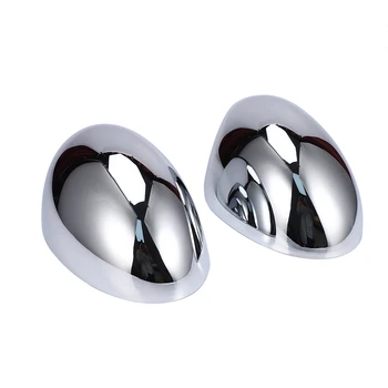

1 Pair Car Chrome Rearvier Mirror Cover Door Wing Mirror Cap ABS Plastic, for BMW Mini Cooper 2006-2013