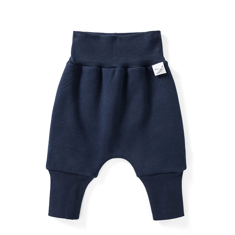 Balabala/детские штаны для мальчиков и девочек; Новинка года; детские брюки; сезон осень-зима повседневные брюки для детей 0-1 лет; pp - Цвет: Dark blue
