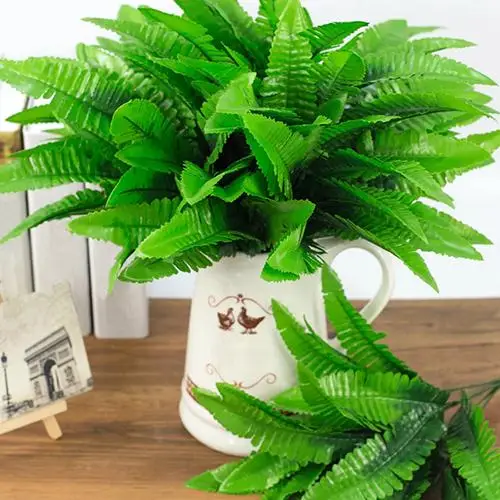 

1Pc 7 Branches Home Office Party Decoration False Plant Artificial Fern Leaves