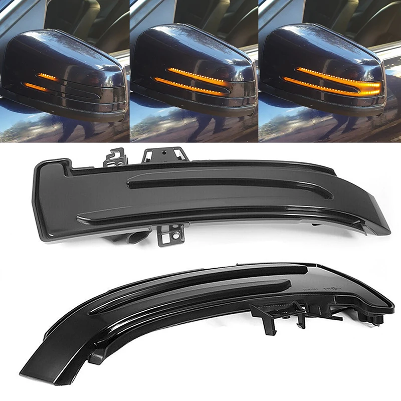 Для Mercedes-Benz A B C E S CLA GLA CLS Class W176 W204 W212 X156 X204 W221 светодиодный Динамический указатель