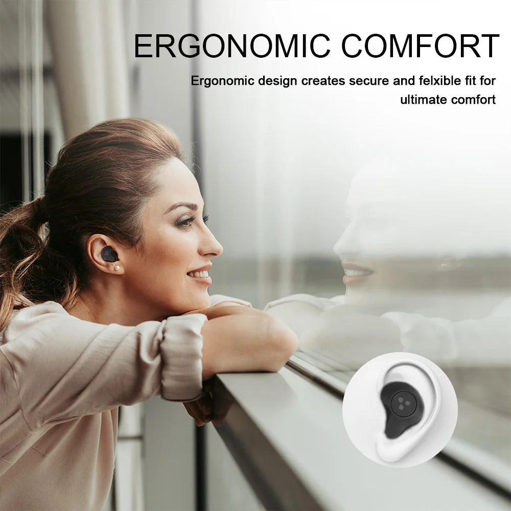 Original SYLLABLE S115 bluetooth V5.0 bass earphones wireless headset noise reduction SYLLABLE S115 Volume control earbuds