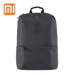 Рюкзак XIAOMI в студенческом стиле, 15,6 дюймов, сумки для ноутбука, большой емкости, 18 л, школьные женские и мужские для мальчиков и девочек