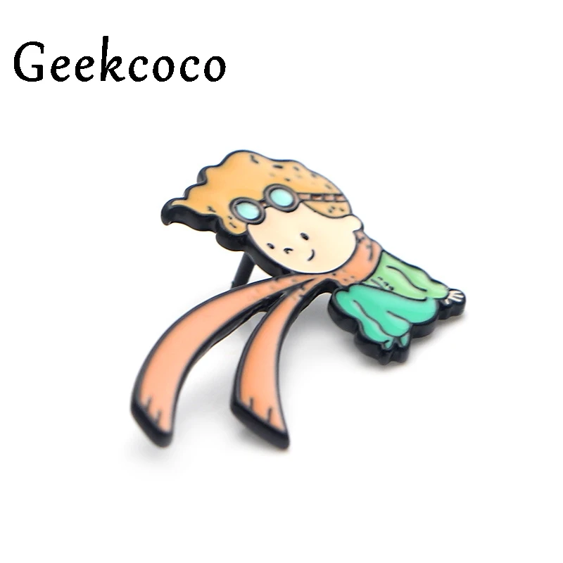 Geekcoco 2 шт. модная Эмаль Булавка мультфильм Милая брошь коллекция металлическая брошь значок Броши для женщин мужчин Ювелирные изделия Подарки J0574