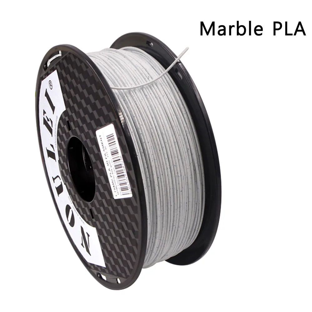 Marble Noulei 3d принтер нить пла мрамор 1,75 мм 1 кг печатный материал рок текстура для принтера - Цвет: Marble