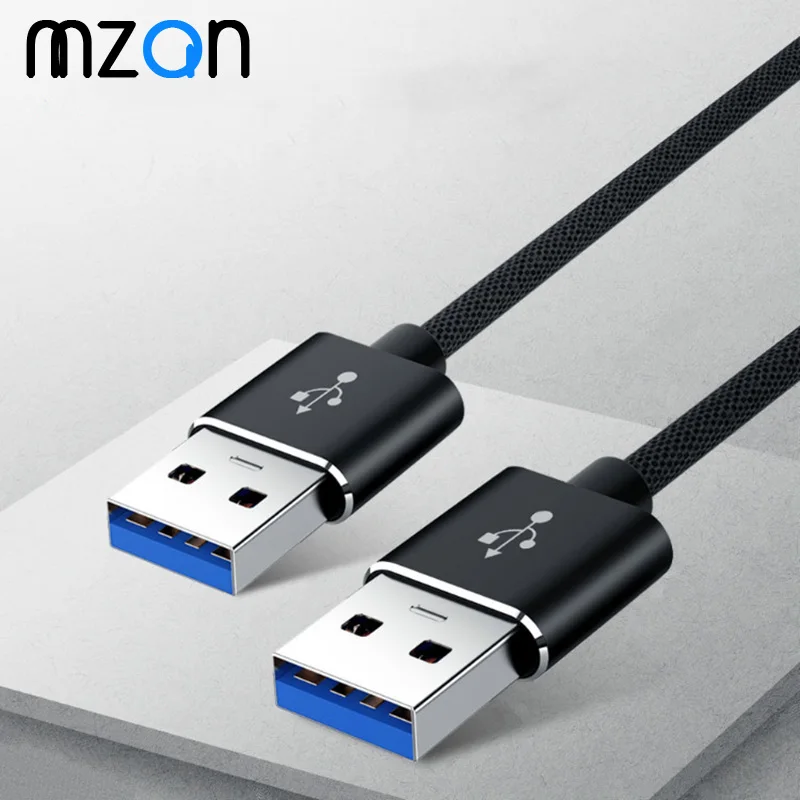 

USB 3.0 Extension Cable Super Speed Dual Type A Male to Male Data Sync Cord Cable For Radiator USB 3.0 Data Extension Cable 1m