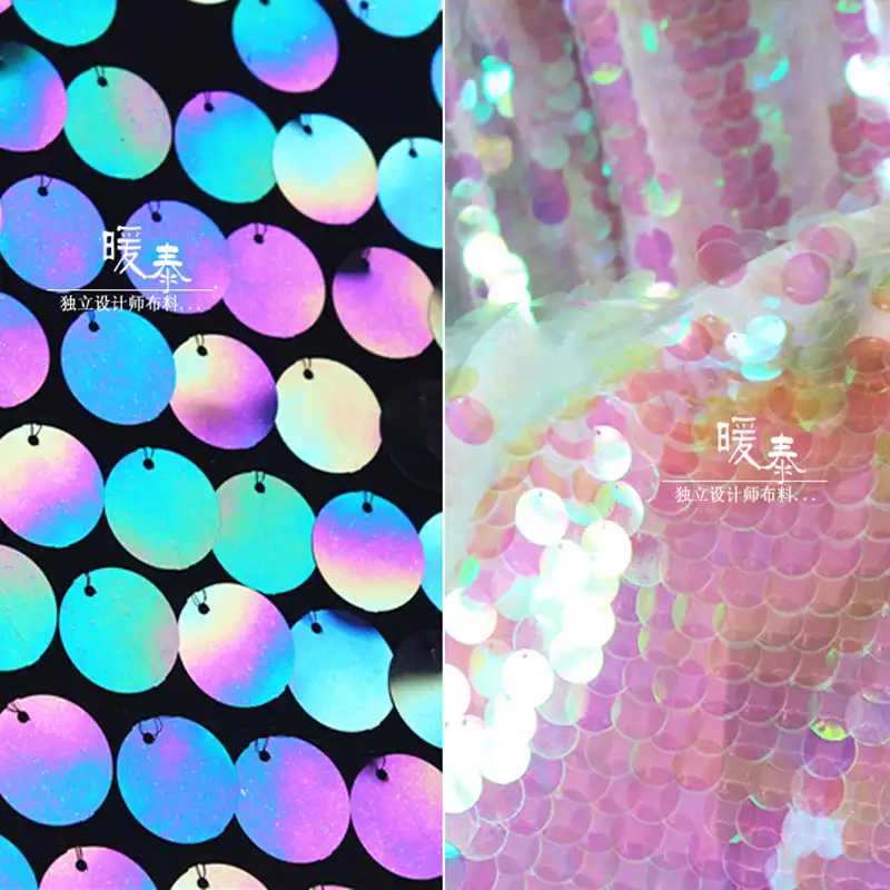 fish scale sequin dress