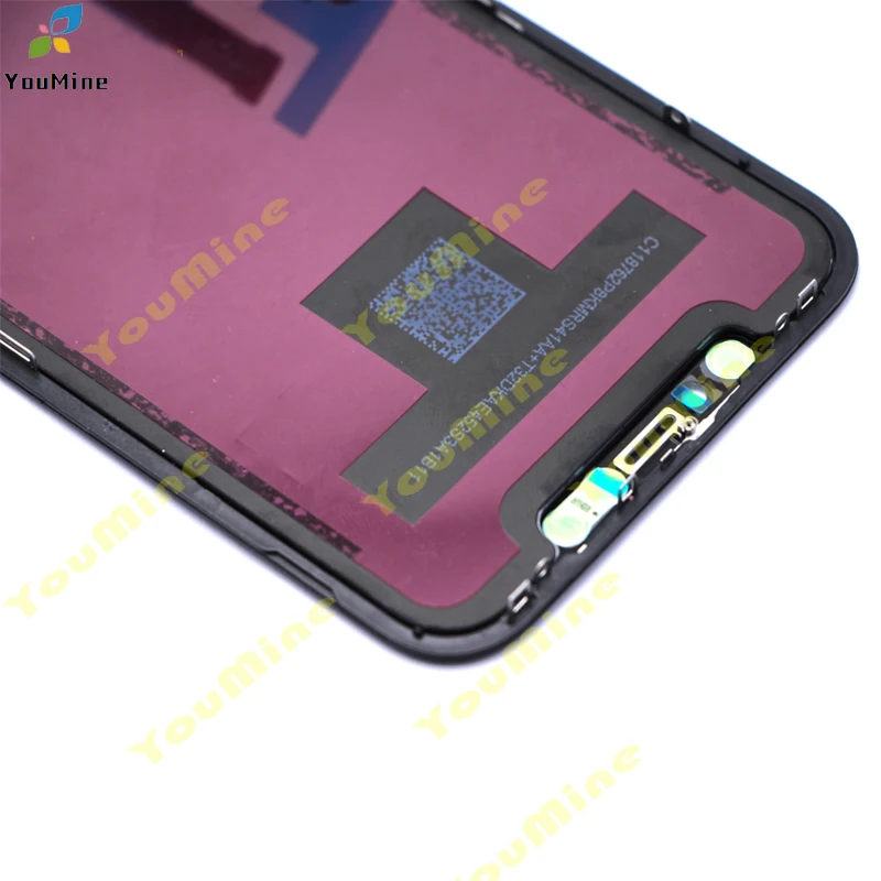 Противотуманный качественный для Apple iPhone 11 A2221 A2111 A2223 ЖК-дисплей кодирующий преобразователь сенсорного экрана в сборе Замена для iPhone 11 lcd