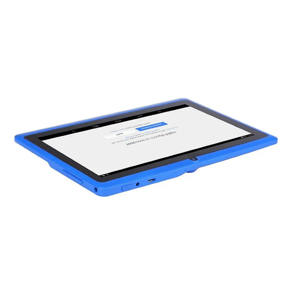 Синий с 7 дюймовым HD Экран Android Quad-core Tablet PC 512 Мб+ 4 Гб/512 МБ+ 8 Гб/1 Гб+ 8 Гб/1 Гб+ 16 Гб 2.0MP Камера Поддержка TF карты