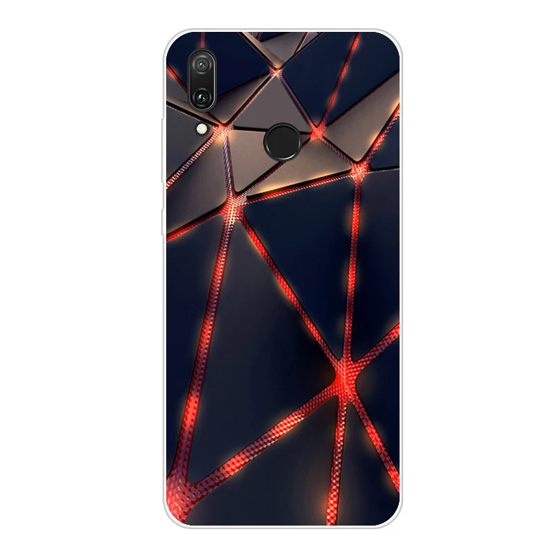 For Coque Huawei Y7 Case Phone Cover Soft Silicone Printing Back Case Fundas For Huawei Y7 Y 7 Y7 Pro Cover TPU