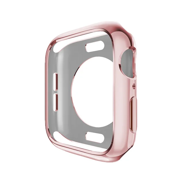ТПУ ремешок для часов с пряжкой для Apple Watch чехол 5 4 38 мм/40 мм подходит для наручных часов iwatch серии 3/2/1/44 42 мм часы чехол Аксессуары
