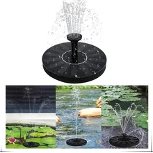 Liseng Solar Fountain Watering Kit Power Solar Pump Pool Pond Submersible Waterfall Floating Solar Panel Water Fountain