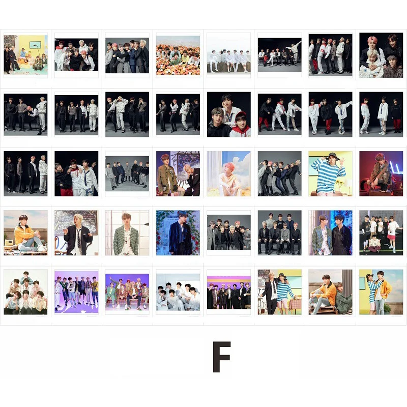 40 шт. Bangtan мальчики карта душа персона говорить себя люблю себя Фотокарта ЛОМО карта JIMIN JIN SUGA J-HOPE JUNG KOOK - Цвет: C