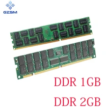 GZSM DDR 1GB 2GB Server Memory 400MHZ 333MHZ 266MHZ Memory Cards PC3200 PC2700 PC2100 Memory RAM 184pin 2.5V GZSM DDR 1GB 2GB Server Memory 400MHZ 333MHZ 266MHZ Memory Cards PC3200 PC2700 PC2100 Memory RAM 184pin 2.5V
